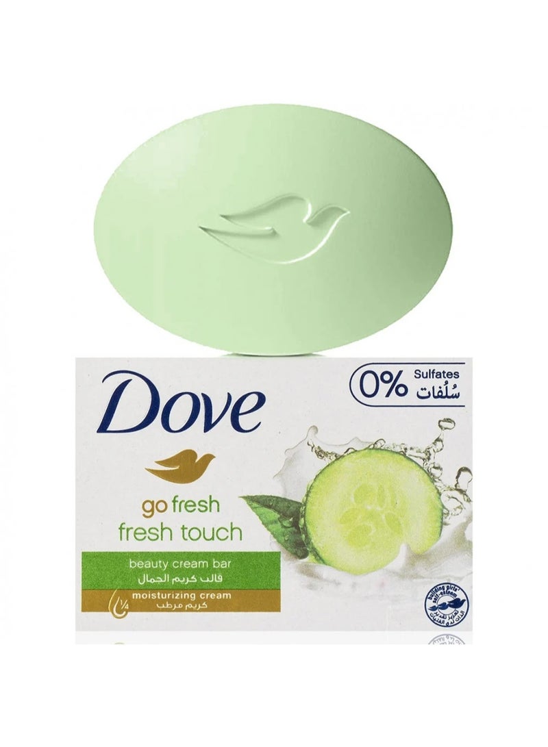 دوف صابون دوف جو فريش تاتش بيوتي كريم بار (135 جم × 3 قطع) - Image 3